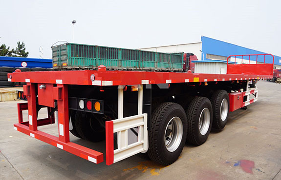 Heavy duty mechanical Flatbed trailers